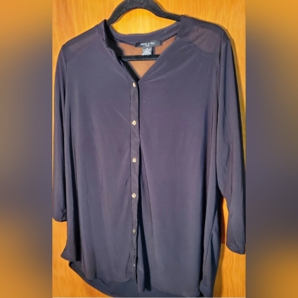 Adele & May Top Size 1X - Picture 1 of 2